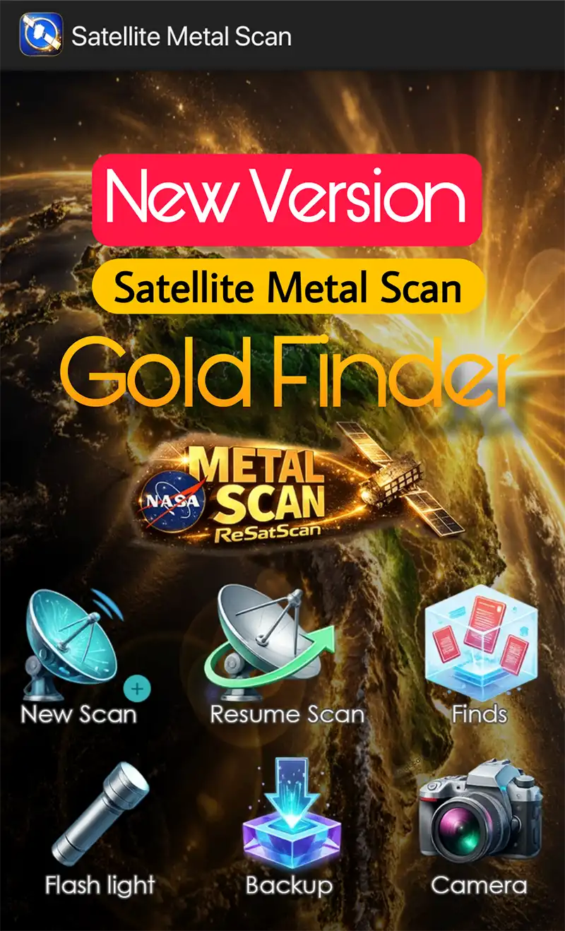 Gold scanning app with mobile phone new version
