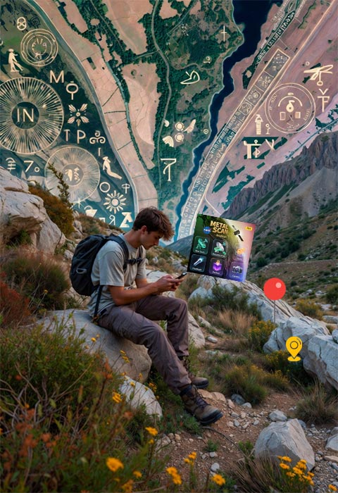 NASA Metal Scan App APK version for treasure scanning