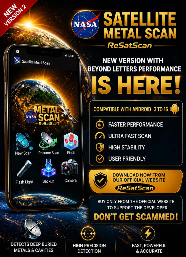 new update Nasa Metal Scan