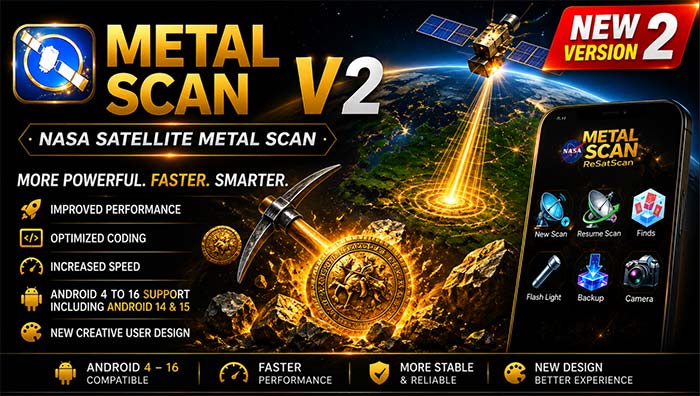 Nasa Metal Scan v2 Released